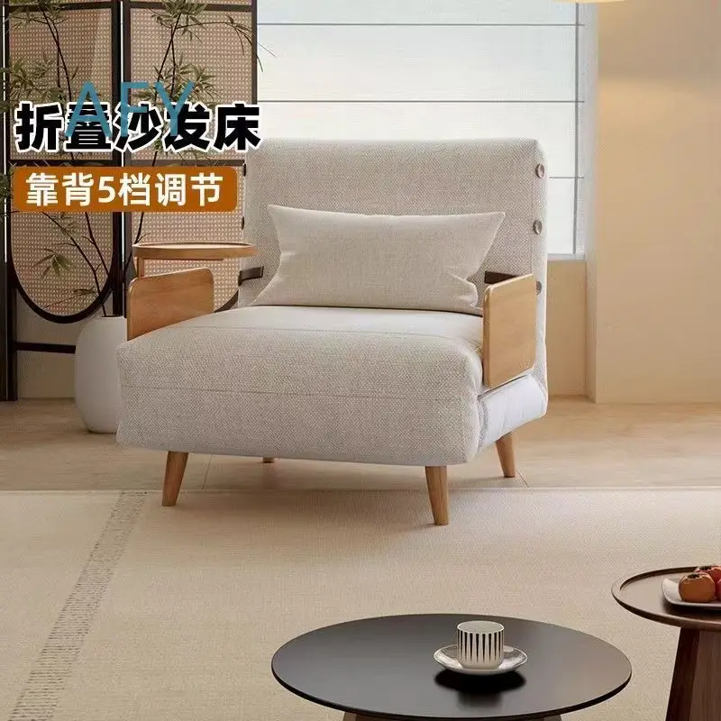 Sofa Bed for Japanese Style Foldable Convertible Single Sofa for Living Room Multi Functional Space Saving Sofa for Small