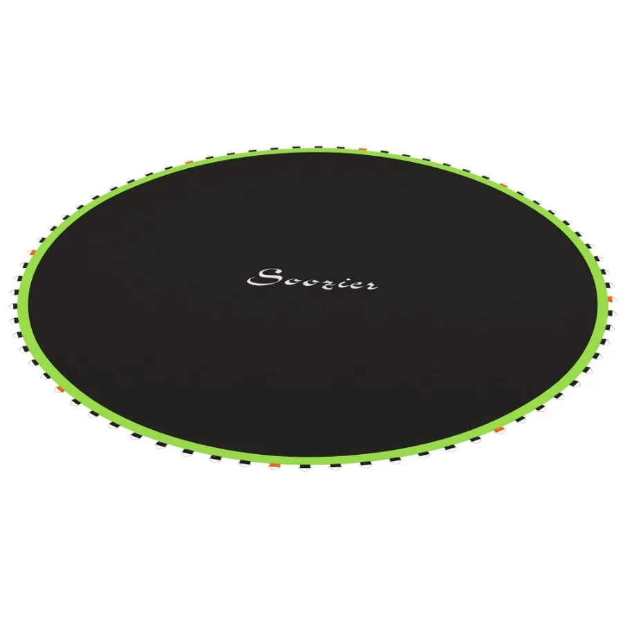 

Soozier Trampoline Replacement Mat Fits 14' Trampoline with 80 VHooks 5.5 Springs Trampoline Mat with 8 Rows of Stitching Sprin