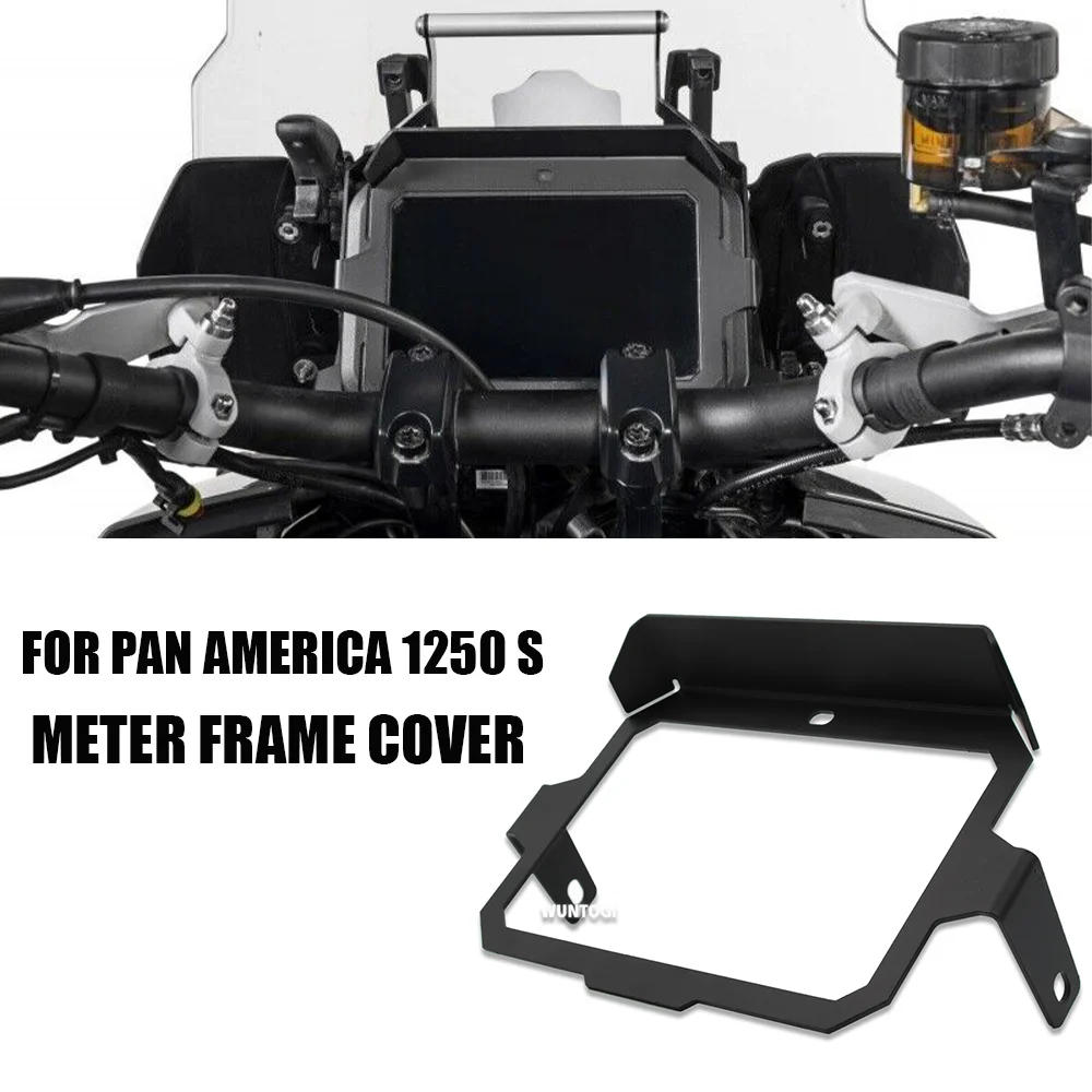 

Pan america 1250 Accessories Meter Frame Cover For PAN AMERICA 1250 S 2021 2022 Theft Protection withSun Visor Guard