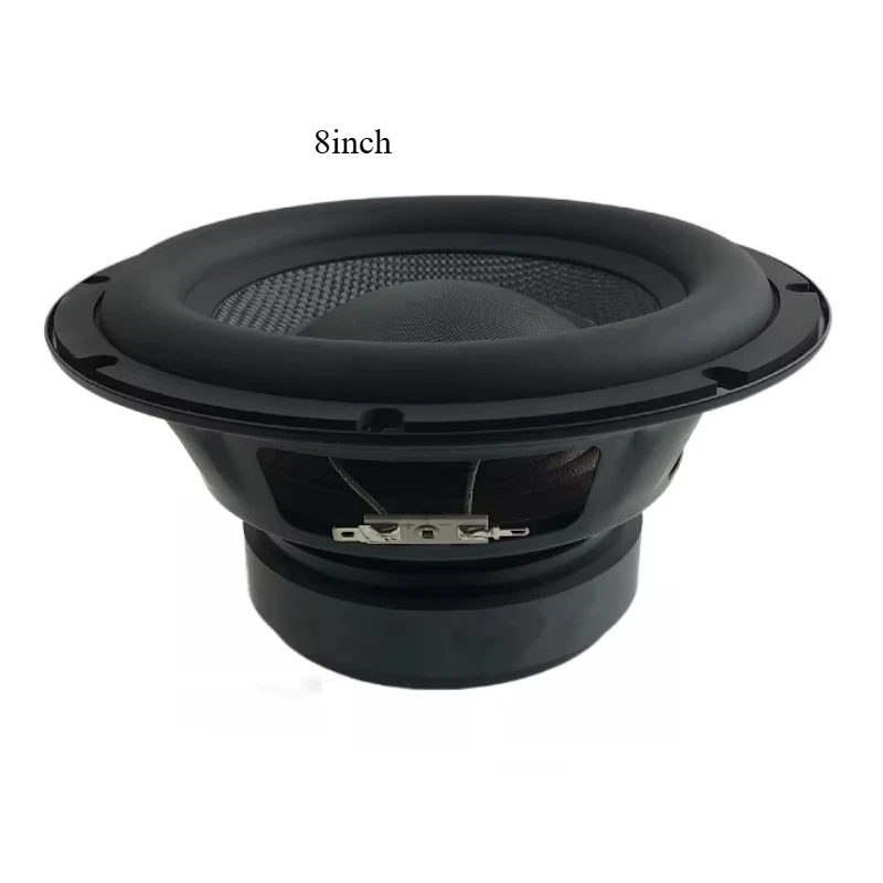 (1pcs speaker)8 Inch 150 Watts Sub-woofer Speaker 50-core fiberglass basin with rubber edge 200W waterproof Subwoofer Speakers