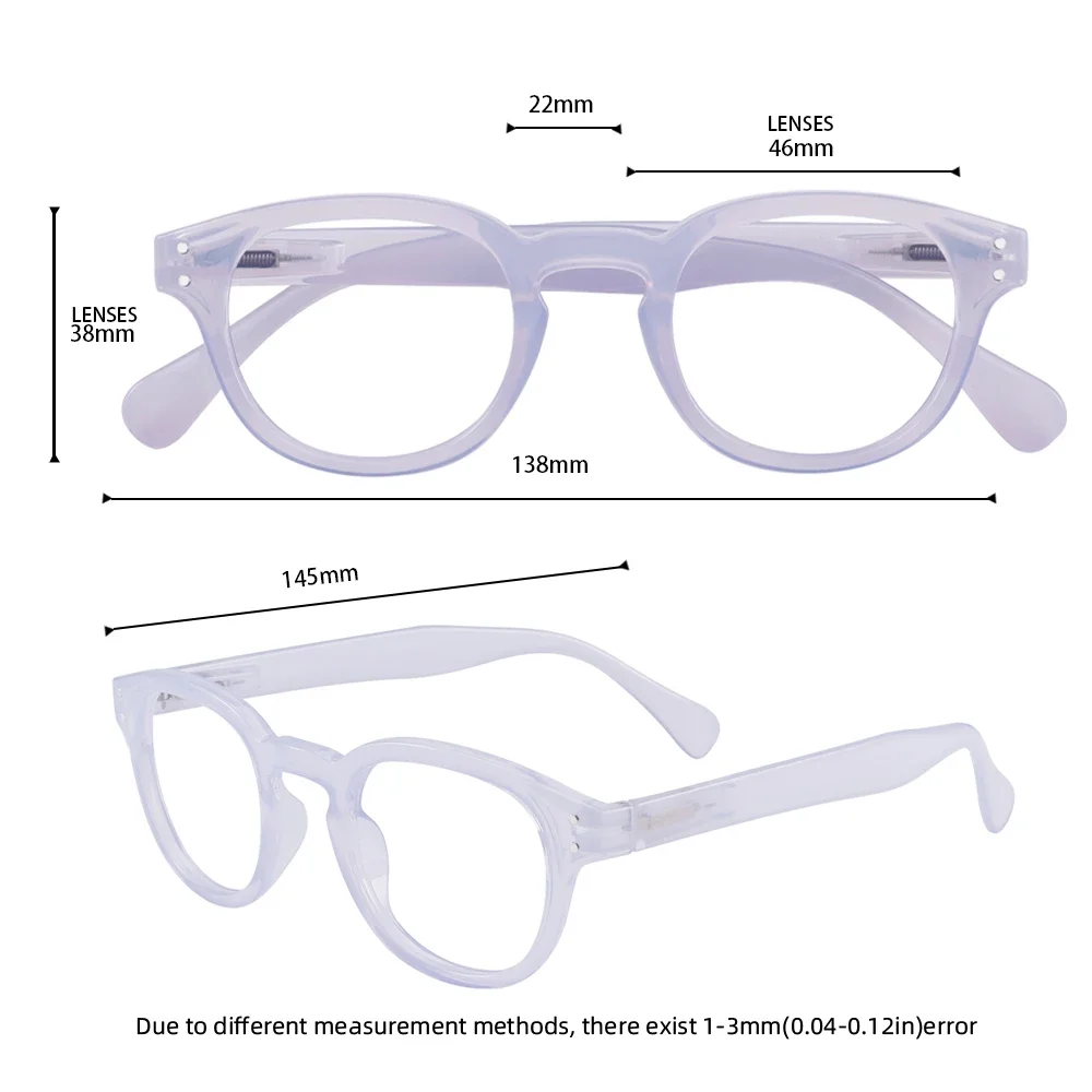 Meeshow Crystal Bio Based Reading Glasses Anti blue ray eyeglasses Style Quality Men Women blue light blocking presbyopia 1513