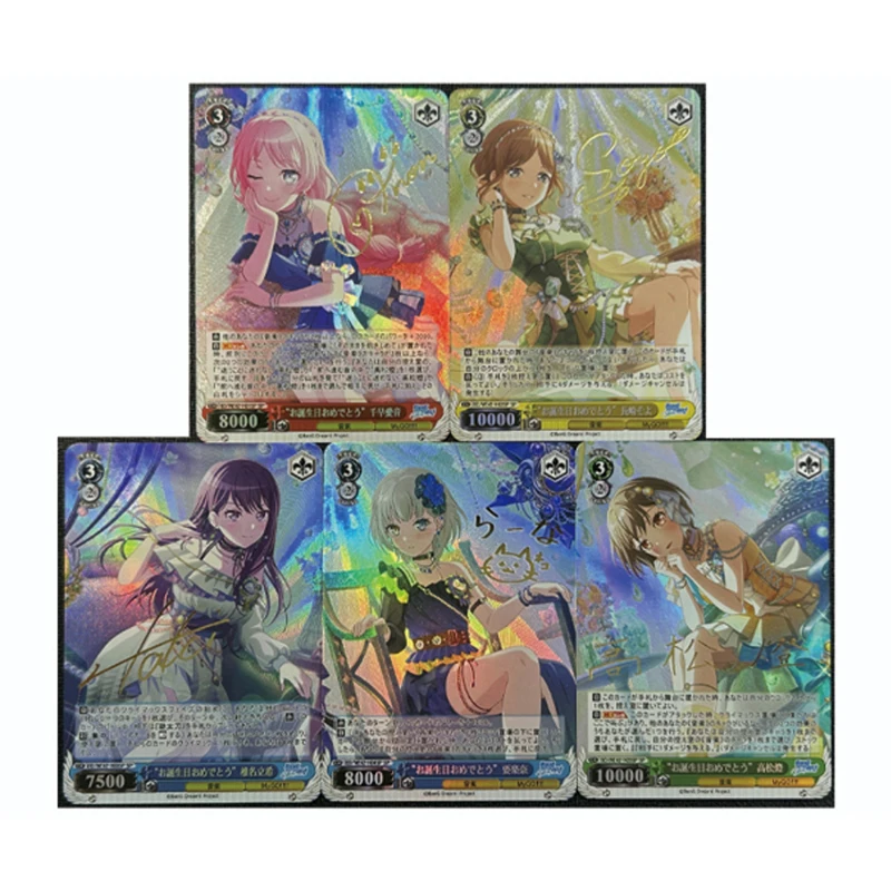 Anime Goddess Story Diy Homemade Flash Cards Yor Forger Rem Hancock Black Magician Girl Christmas Birthday Gifts Collection Toys