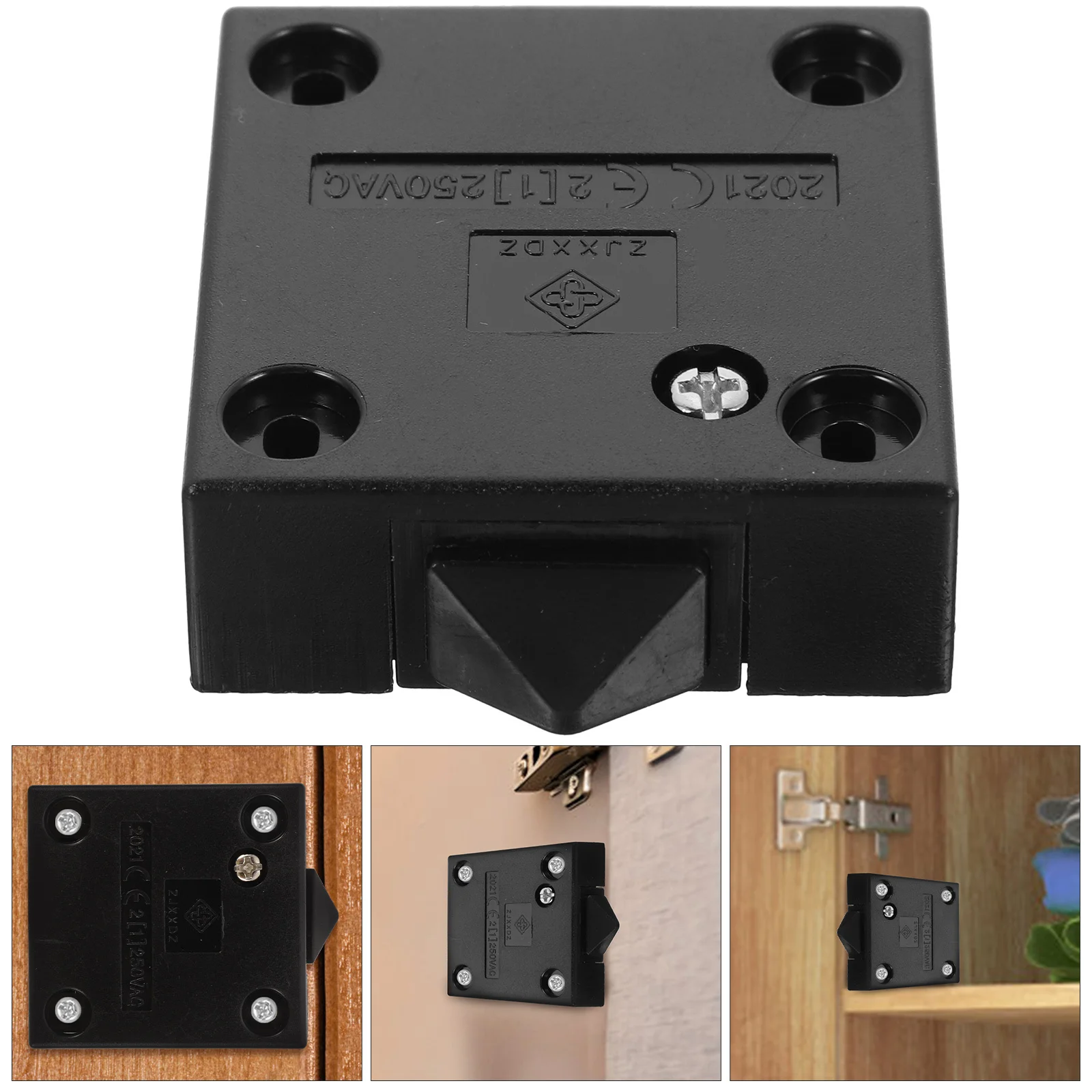 

Wardrobe Light on Off Switch Door Control Cabinet Auto Reset Pantry Light for Drawers Stable High Performance Reliable Use