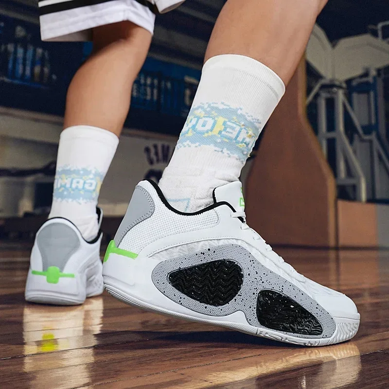 Men/Women Basketball Shoes TPU High rebound soleCourt Training Shoes Breathable Wear-resistant rubber sheet Non-slip Sneakers - Image 3