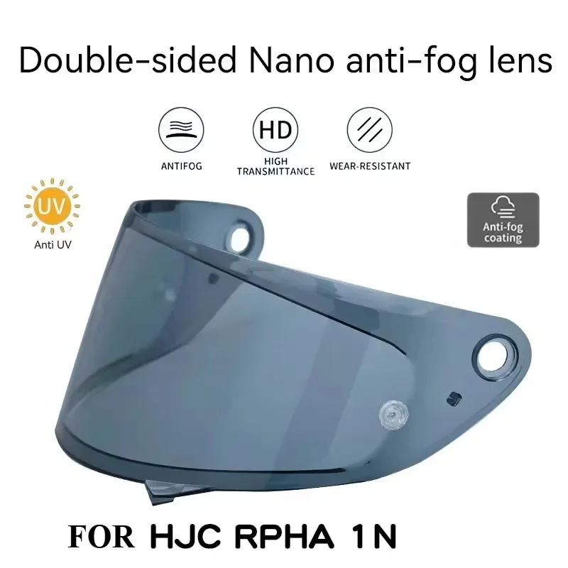 

Helmet Visor for HJC RPHA 1N Motorcycle Double-sided Nano Anti-fog Lens Shield Motorbike Winter lenses Accessorie Glasses