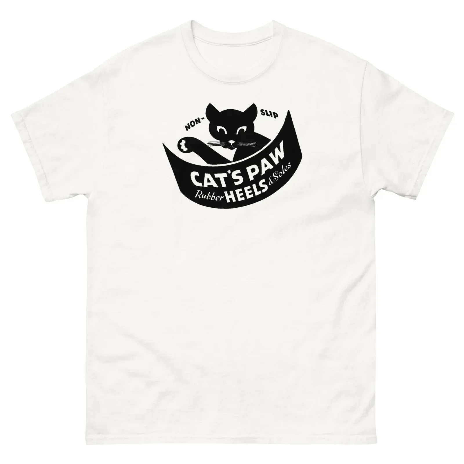 Vintage Advertisement for Cats Paw Heels Unisex T-Shirt