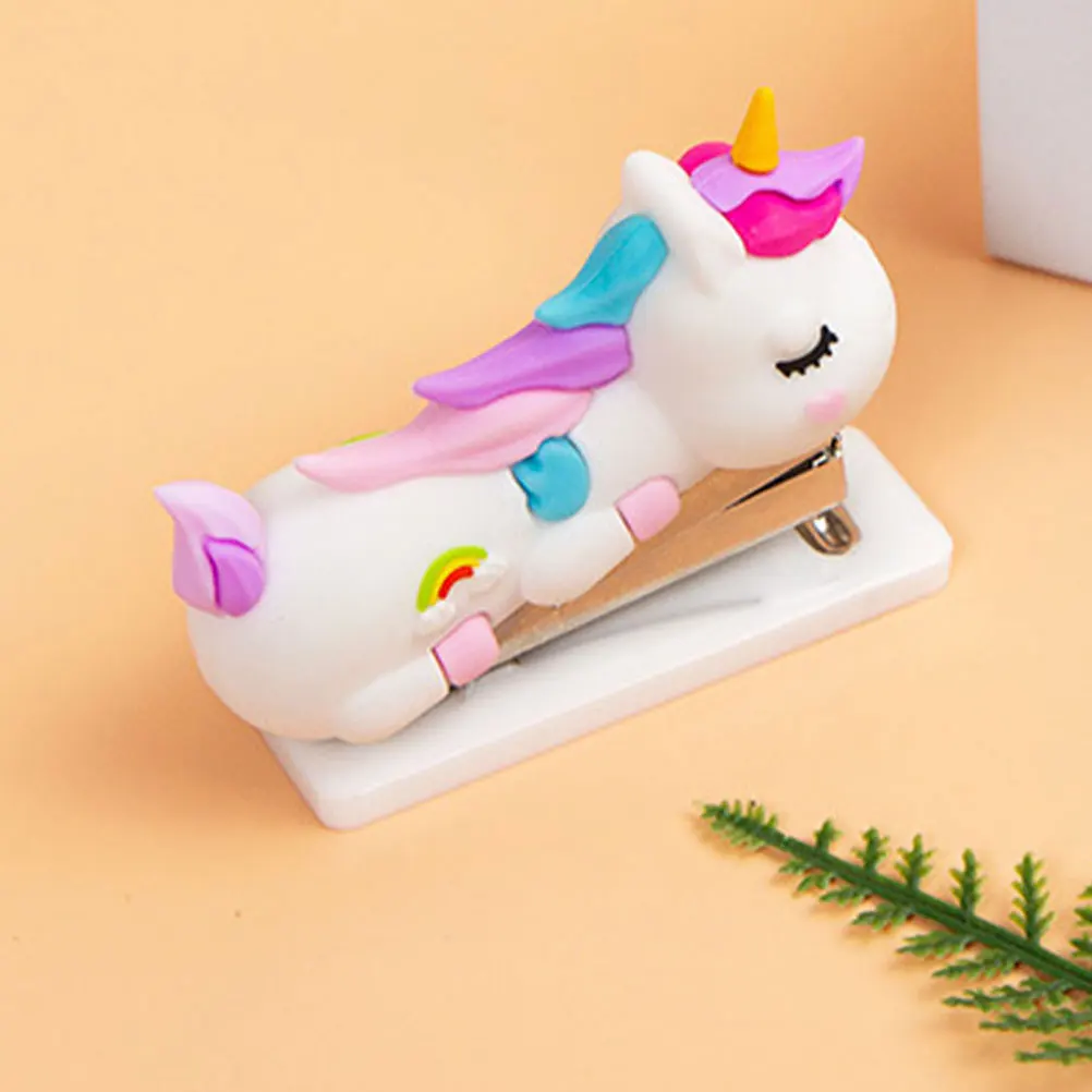 

2Pcs Stapler Modern Elegant Design Compact Portable Office Home School Colleagues Gift Binding Stationery