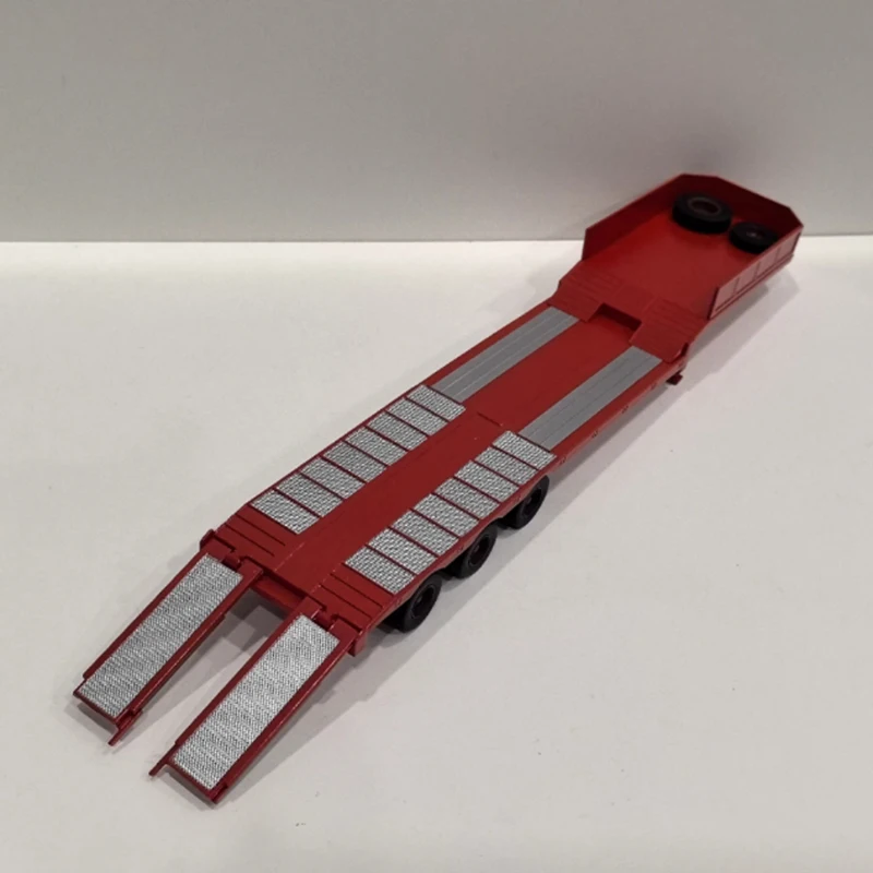 オデオン 1/43 フラットベッドトラック プラスチック製セミトラック シミュレーションカーモデル 静態コレクション デコレーション ホリデーおもちゃ 記念品 ギフト