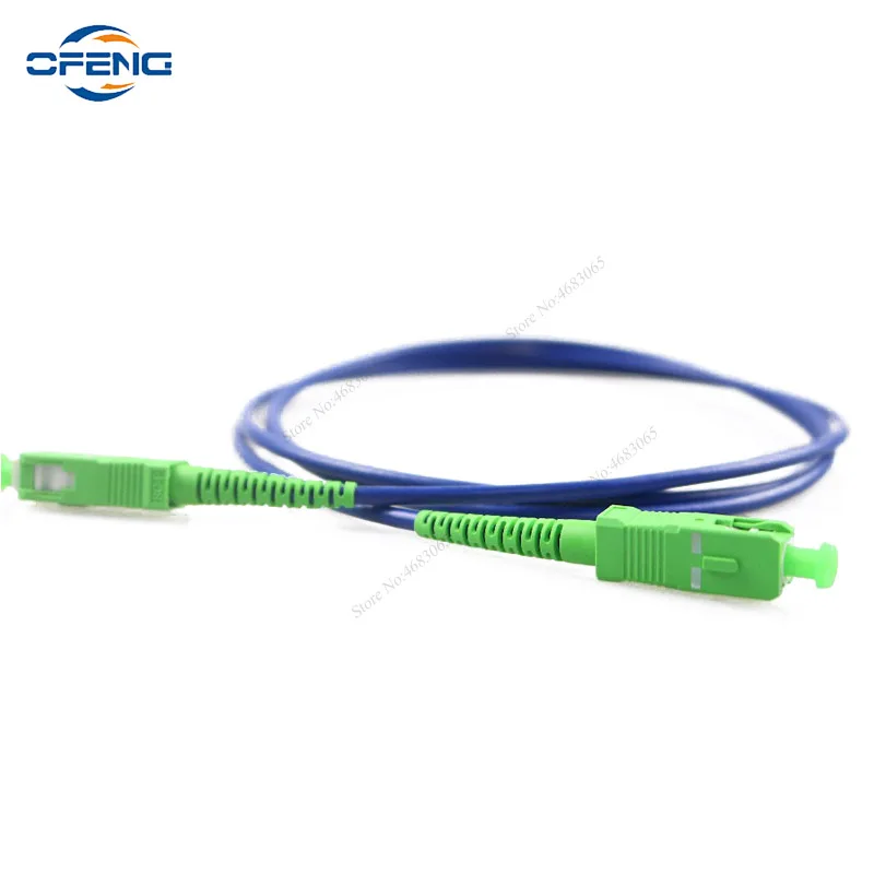 1M 2M 3M SC APC-SC APC Armored Patch Cable fiber Patch cord fiber optical jumper Simplex Single Mode PVC customized