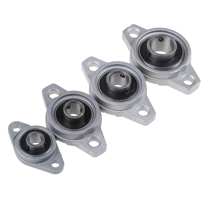 1pcs Zinc Alloy Diameter 8 10 12 35 Mm Bore Ball Bearing Pillow Block Mounted Support Kfl08 Kfl000 Kfl001 Kp08 Kp000 Kp001 Kp002