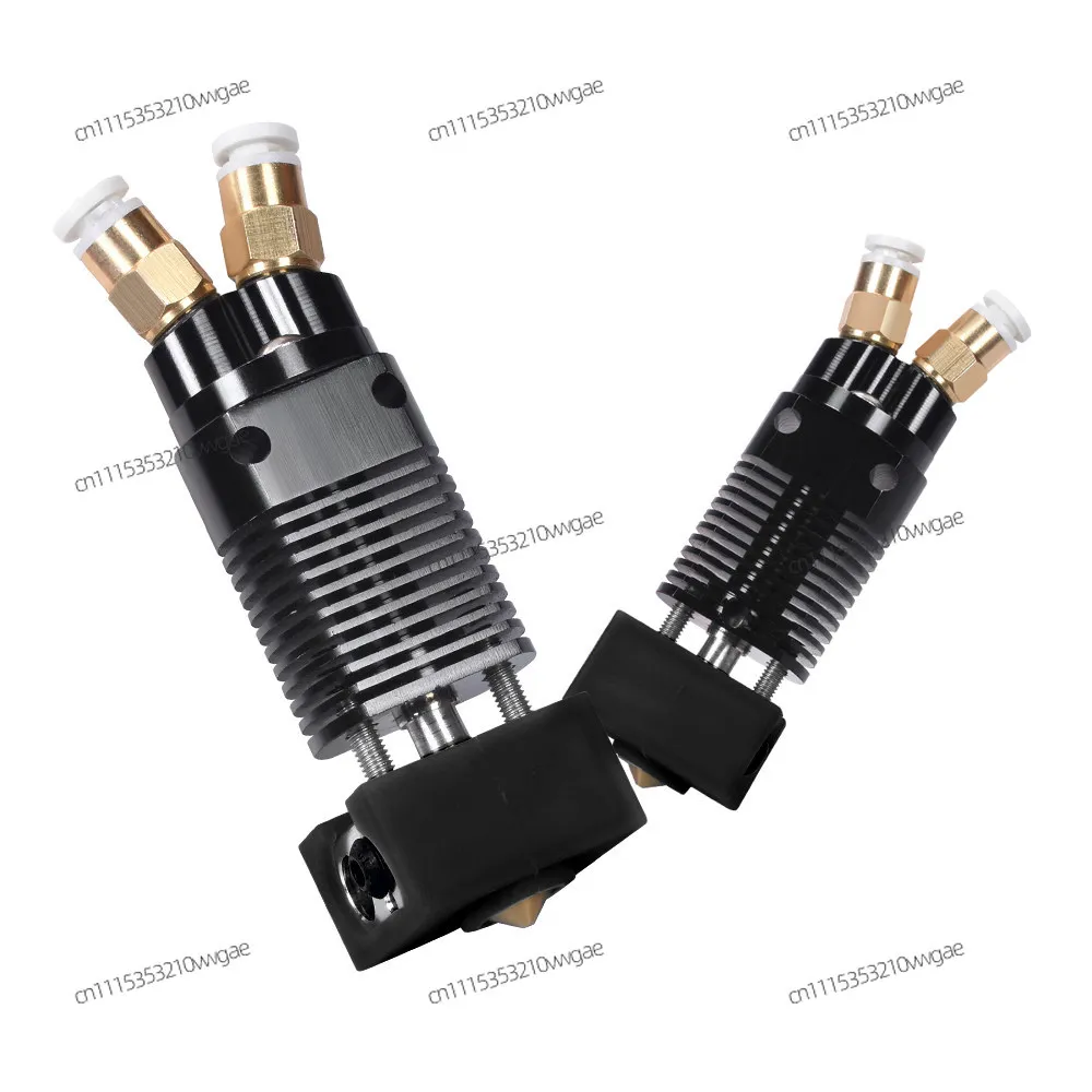 For 2 in 1 Dual Color Extruder Hotend DIY Kit 2 Input 1 Output Compatible with CR10/S Ender3 3D Printer