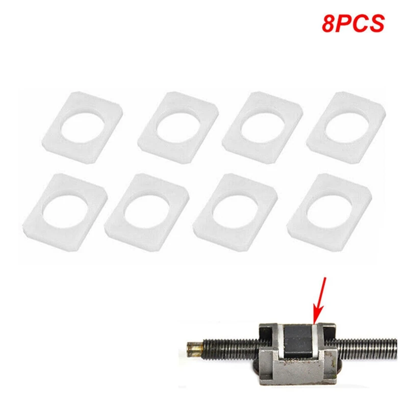 

8 Piece Car Seat Rail Bushing Spacers White Automotive Supplies For BMW Z3 E36 & Z3M 52108401291 52108401292
