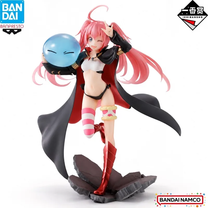 In Stock Bandai Original Ichiban Kuji That Time I Got Reincarnated As A Slime Milim Nava Action Figure Model Doll Brand New