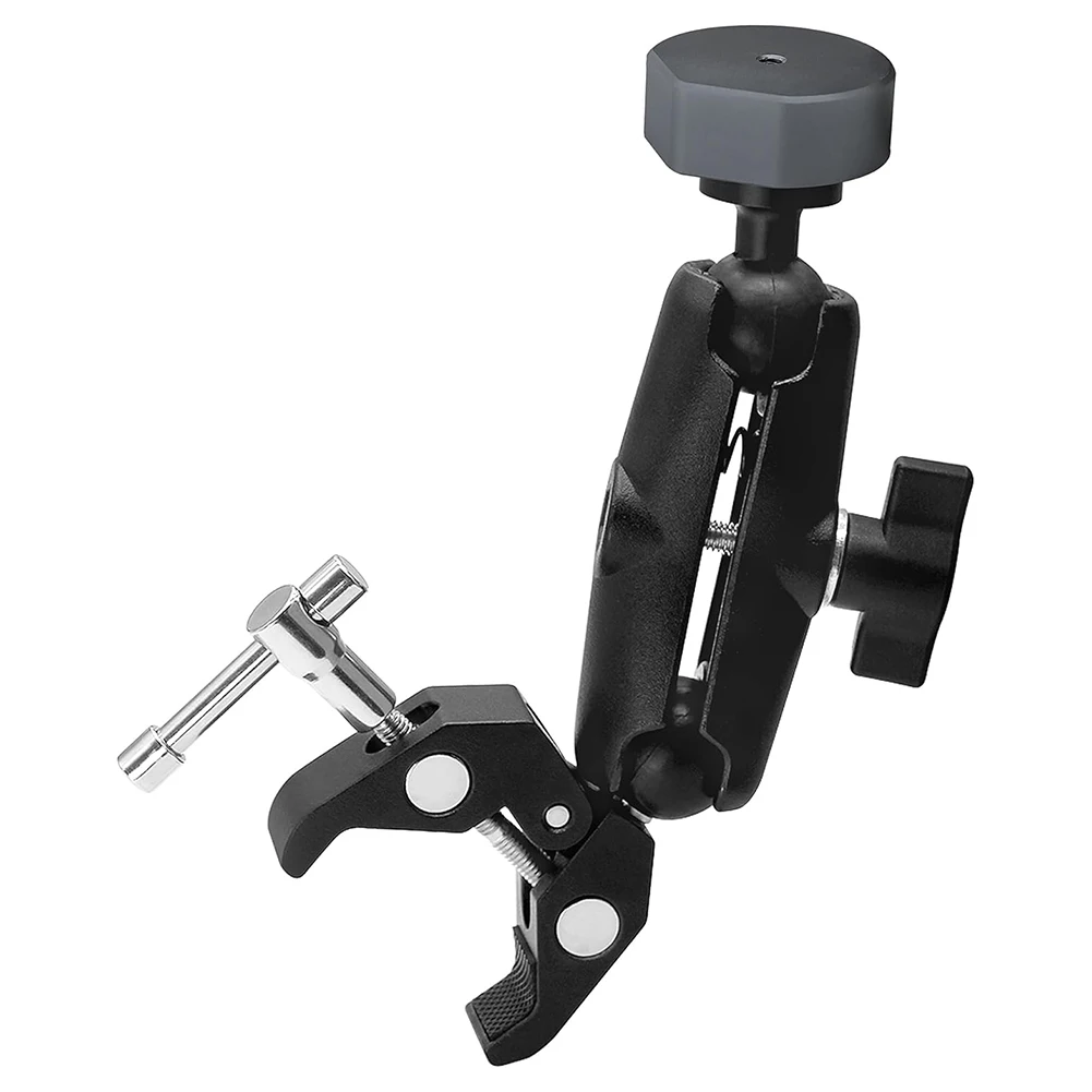 For Starlink Mini Clamp Bracket Kit Adjustable Roof Mount RV Mount for RV/Yacht/Camper/Guardrails