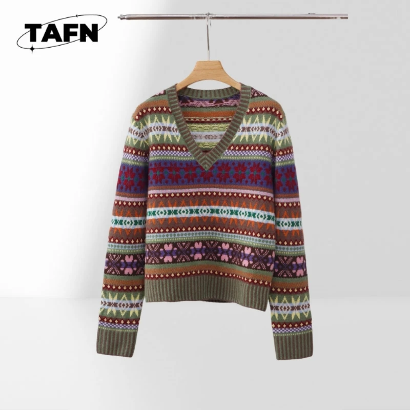 

Women Elegant Knit Sweater Soft Long Sleeve Pullover for Autumn Winter Casual Daily Wear Women Elegant Knit Swea BA0924