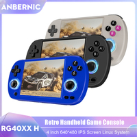 ANBERNIC RG40XX H Retro Handheld Game Console 64Bit 4 Inch IPS Screen Linux 5G WIFI Bluetooth HDMI-TV Output Video Gaming Player