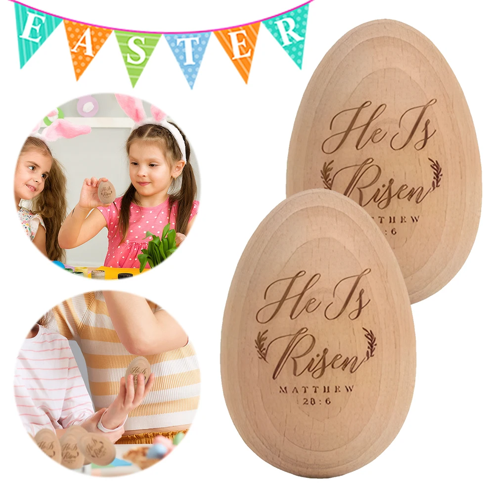 2 قطعة الآلات الإيقاعية الموسيقية آلة موسيقية شاكر عيد الفصح سلة المواد هدايا للأطفال بنين بنات #1