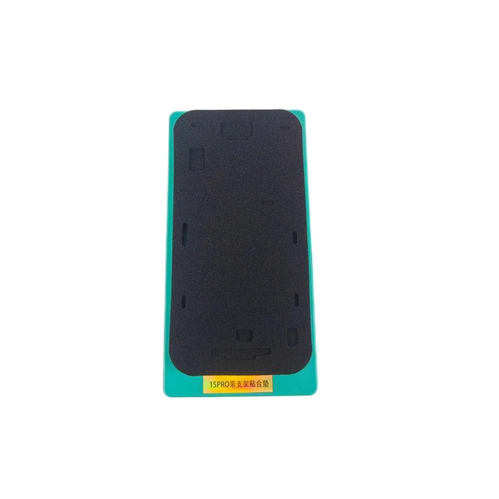 Imagem -05 - Tela Lcd Laminação Silicone Mold Preto Pad Mat com Frame Phone Repair Tool Inframe Mold para Iphone 15 14 13 15pro Max Plus