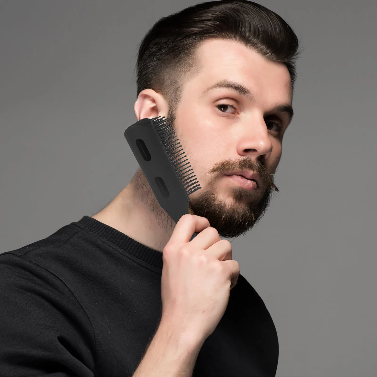 

Расческа для укладки волос с эргономичной ручкой из ABS-пластика, массажная расческа для кожи головы, распутывающая щетка для женщин и мужчин