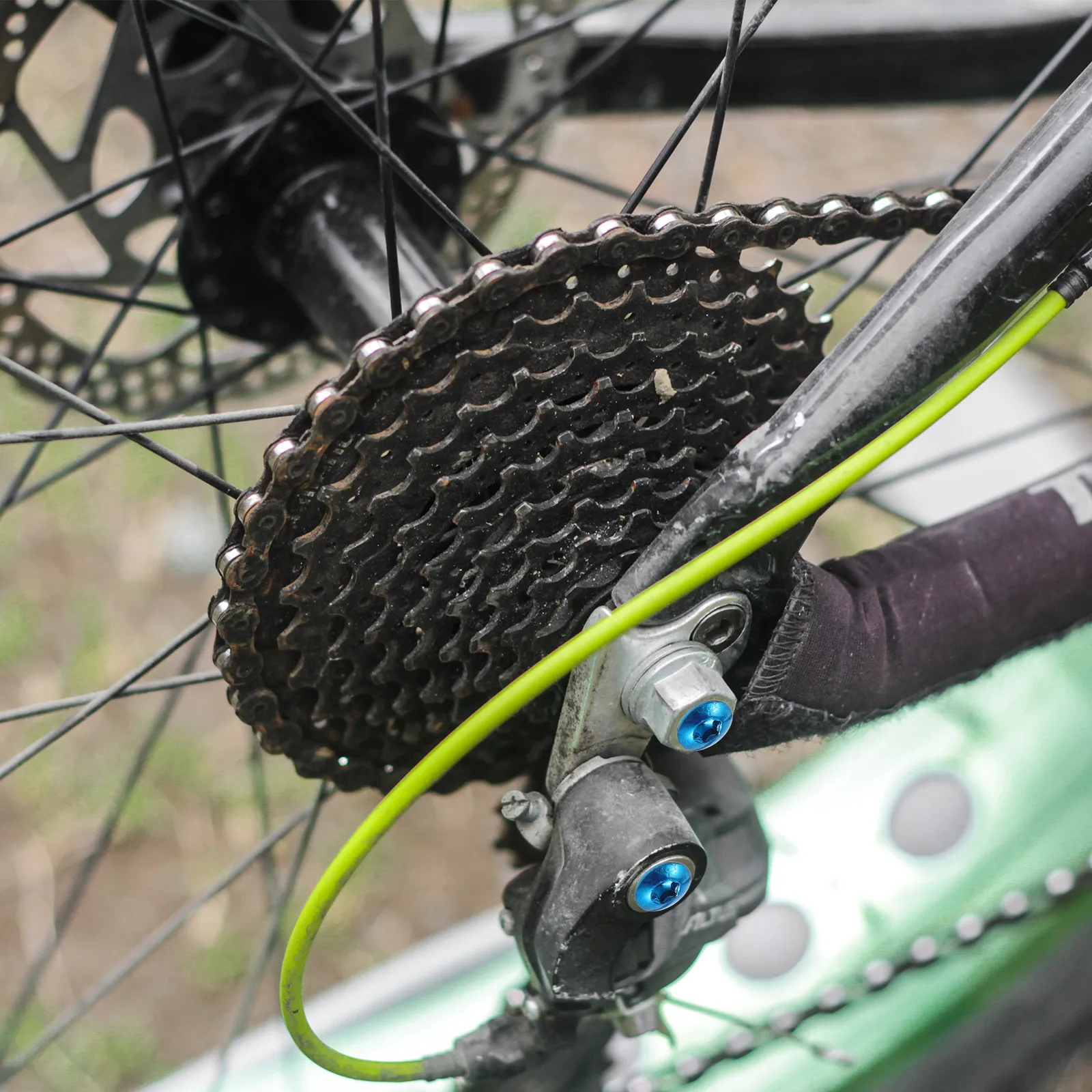 

12Pcs Bike Disc Rotor Bolts Fixing Screws High Quality Alloy Steel Brake Disc Screws for Mtb Road Bike Repair