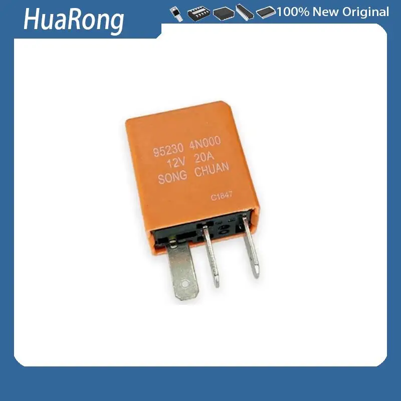 1Pcs/Lot  95230 4N000   20A 12VDC 3-PIN  84095362   12V 40A  JD1912 5-PIN  HG4185C 024-1H  24V 80A HFV16 4-PIN