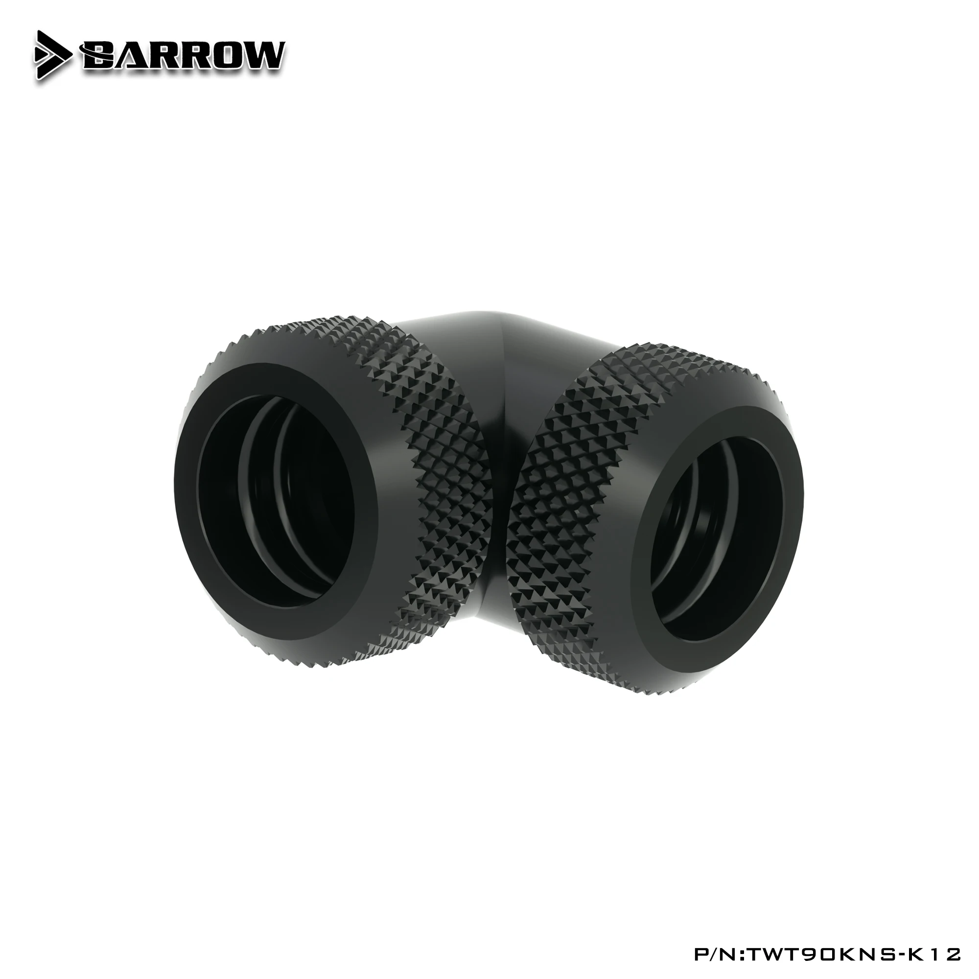 Barrow 90 grad harte rohr joint, g1/4 adapter ist geeignet für OD12mm/14mm harte rohr TWT90KNS-K12/TWT90KNS-K14