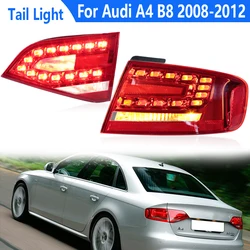 Led Tail Light For Audi A4 B8 2008 2009 2010-2012 Stop Brake Lights Rear Turn Signal Lamp Car Accessories 8K5945093B 8K5945094B