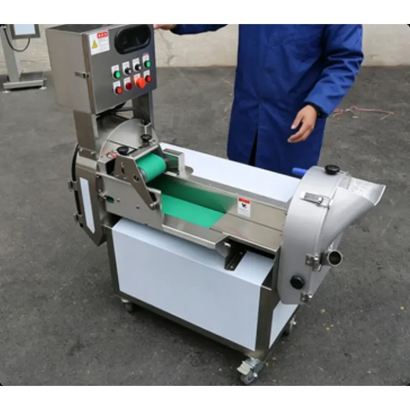 Industrial Electric Vegetable Grinder Heavy Duty Food Processor for Commercial Kitchen Stainless Steel Chopper Slicer