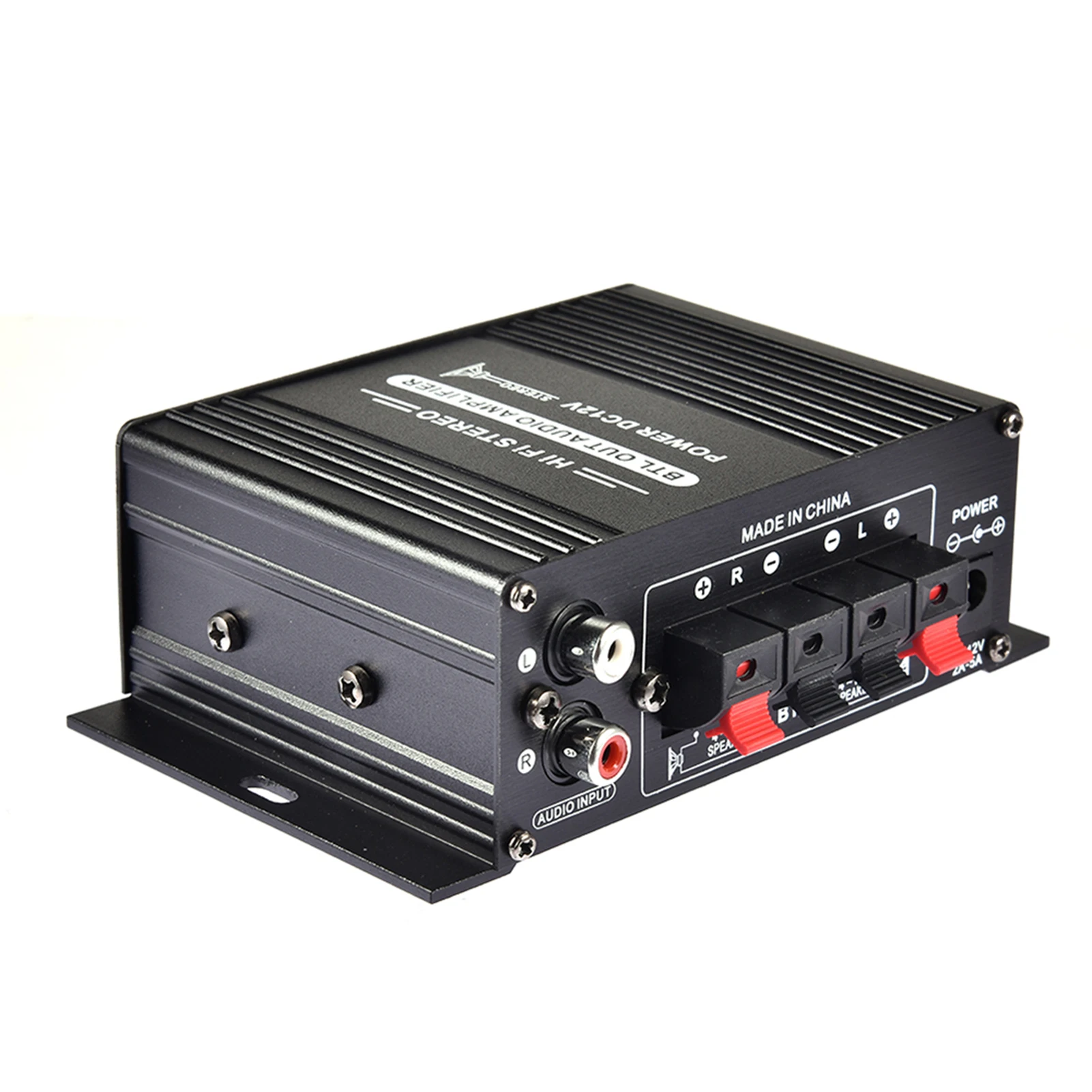 Sound Amplifier Channel HiFi Audio Power-amplifier Car Stereo Music Receiver FM MP3 Power-Amplifier DC12V AK370 AK170 for Car