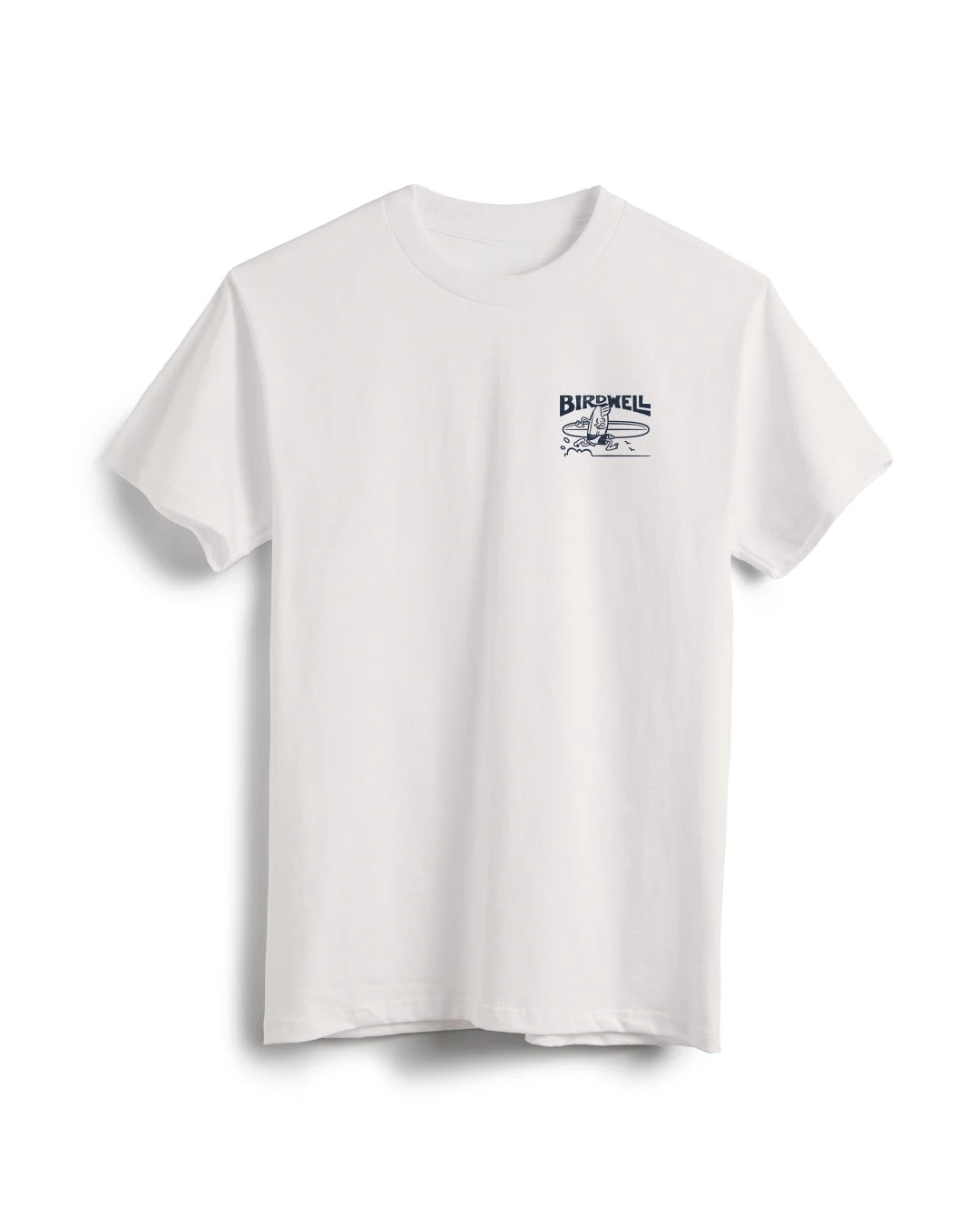 Vintage Distressed Cartoon Surfer Barrel Wave Graphic Tee Cotton Mens Womens T-Shirt Summer Outdoor Casual Top