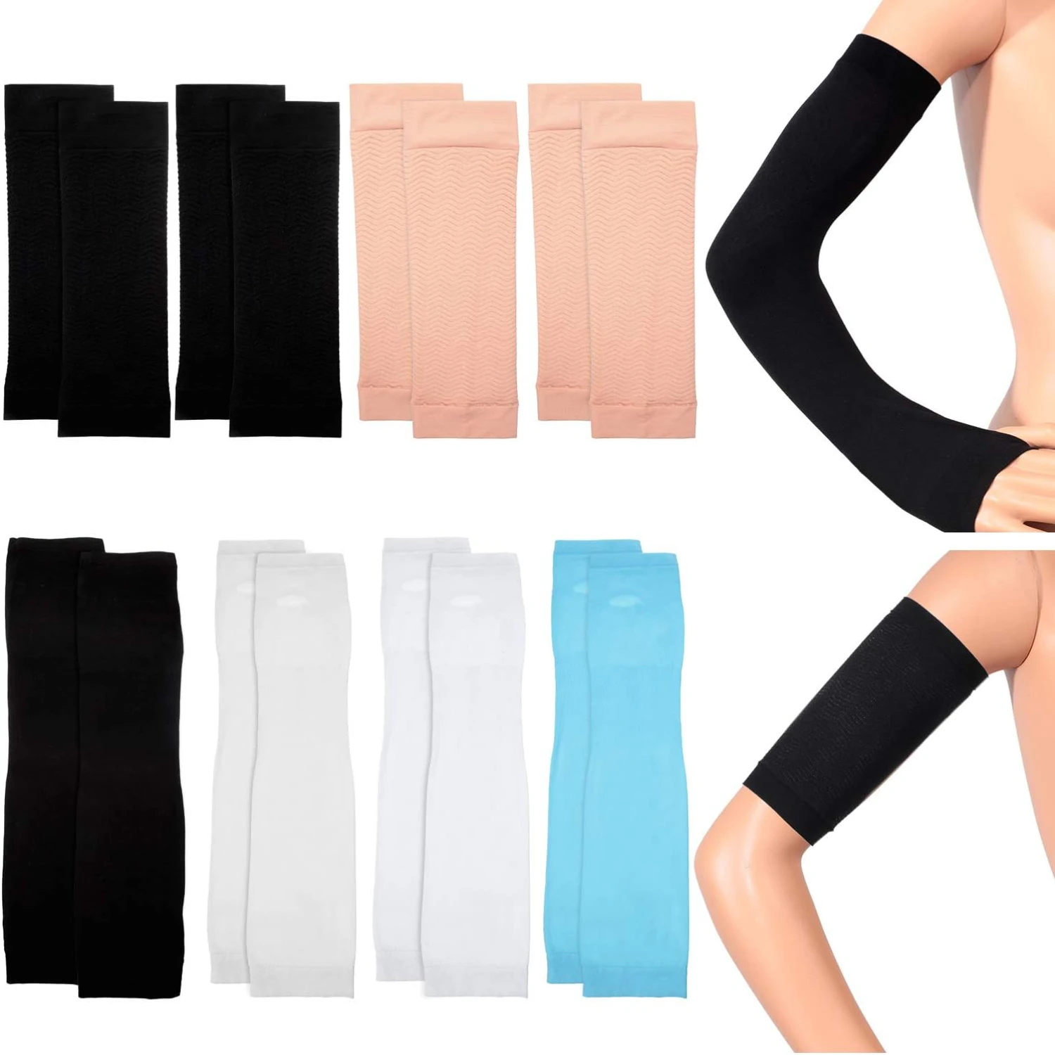 

Sleek, Shaping and Enhanced Slimming Arm Sleeves for Defined Arms. Elevate Your Style with these Fashionable and Functional Acce