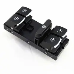 5ND959857 Electric Power Master Window Switch Button for VW Tiguan Jetta Golf 5 6 Tiguan Passat B6 B7 5K4 959 857 5K4959857AXSH