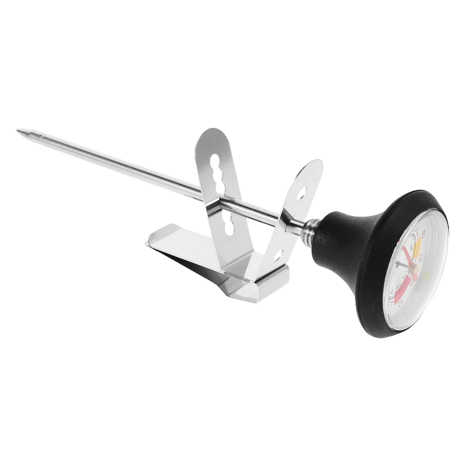 Stainless Steel Coffee Kettle Clip Thermometer Coffee High Accuracy Temperature Gauge Frothing Brewing