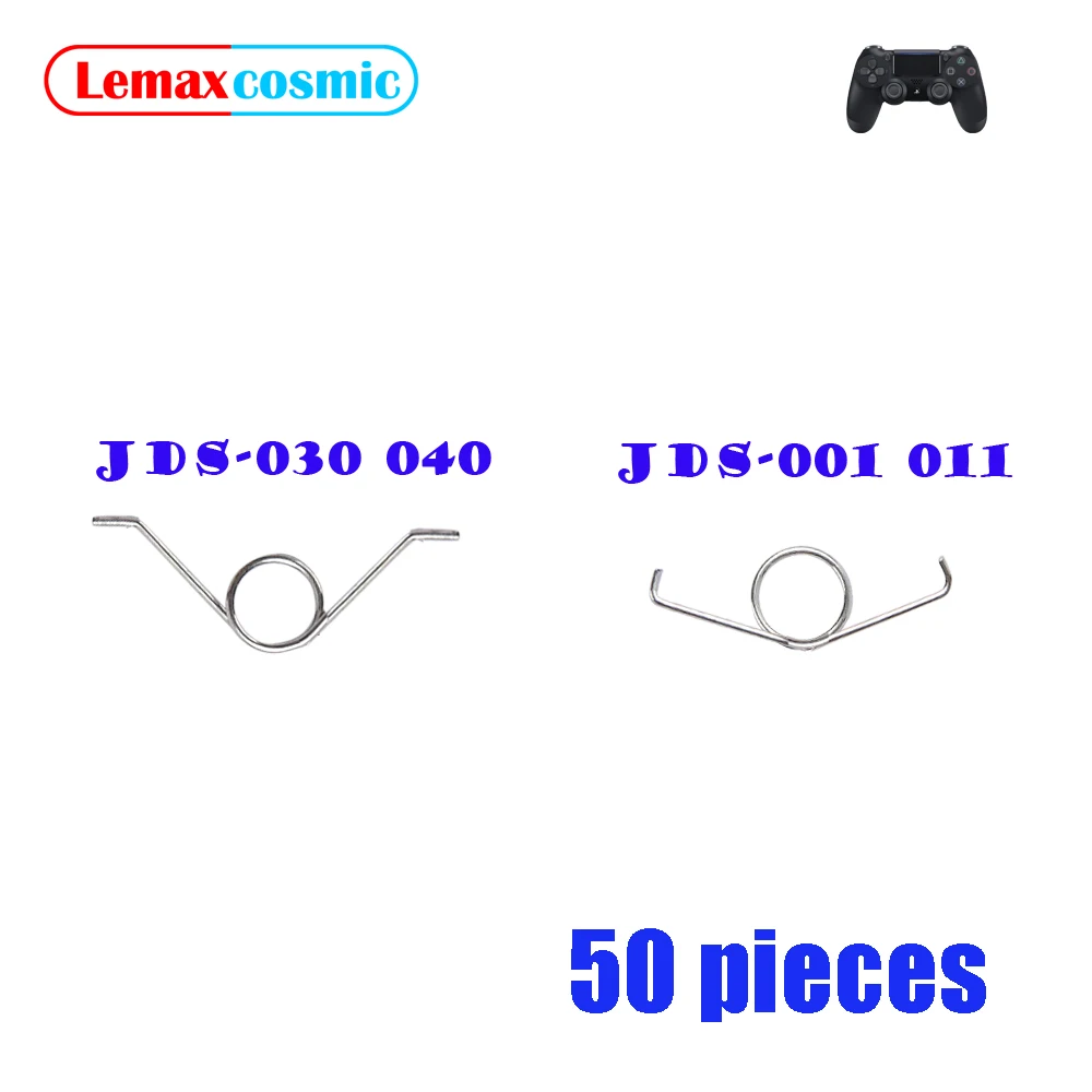 50 Pieces Replacement Controller Spring R2 L2 Trigger Buttons Springs JDS 001 011 030 040 For Sony Playstation 4 PS4 Dualshock