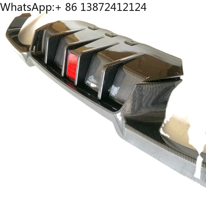 

Hot Seller Accessories Rear Diffuser for BMW F10 Rear Bumper With Lamp