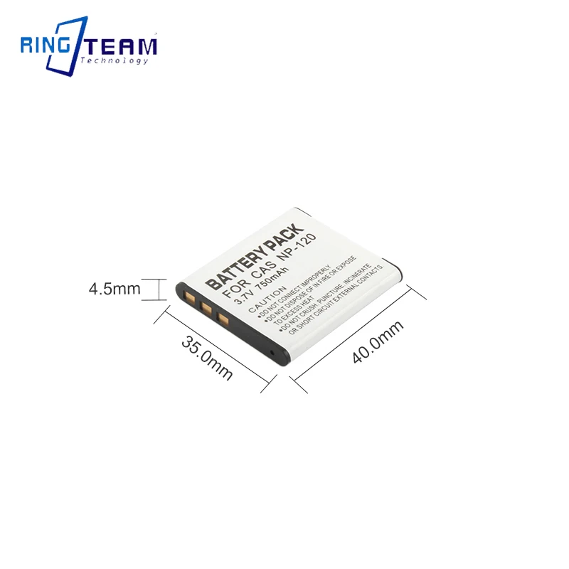 NP-120 CNP-120 Battery Pack for Casio EX-S200 EX-S300 EX-ZS10 EX-ZS15 EX-ZS20 EX-ZS12 EX-Z680 EX-TZ20 EX-ZS30 Camera NP120