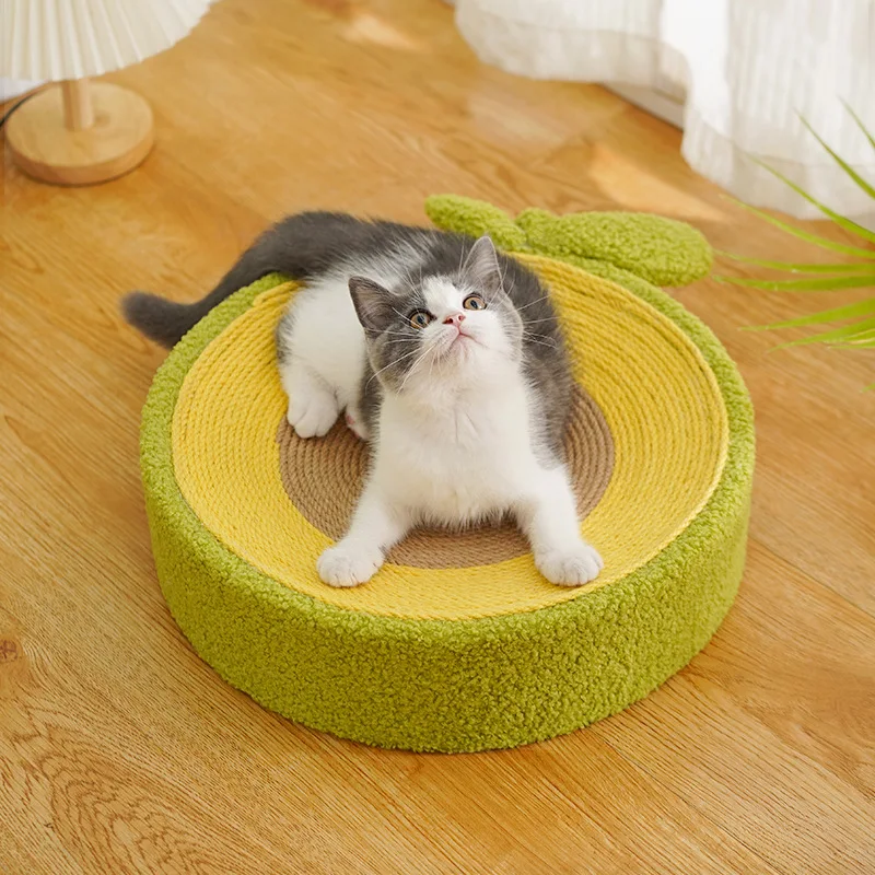 

Avocado Cat Scratching Basin, Scratching Rest, Cat Scratching Board, Sisal Litter Toys