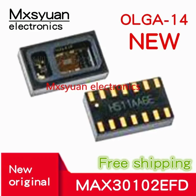 5PCS/LOT  MAX30102EFD MAX30102EFD+ MAX30102 30102 OLGA-14 New original