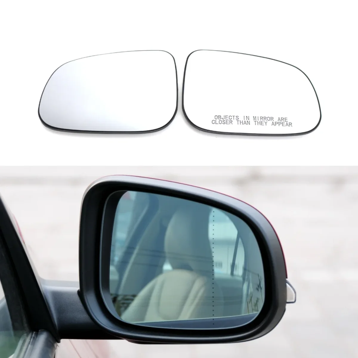 

30716923 30716924 Left Right Car Heated Wing Rear Mirror Glass For Volvo S40 S60 S80 V40 V60 V70 For Jaguar XE / XEL XJ / XJL