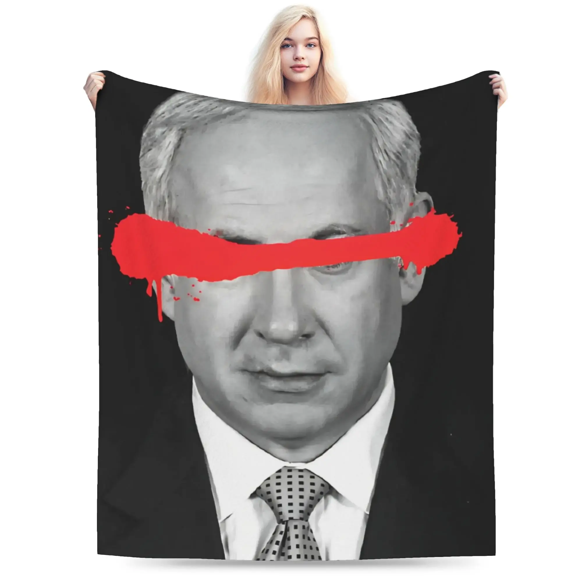 Million Dollar Bibi Benjamin  Flannel Blanket Winter  Soft Bedding Throws for Girls Boys Couch Chair Graphic Bedspread Sofa