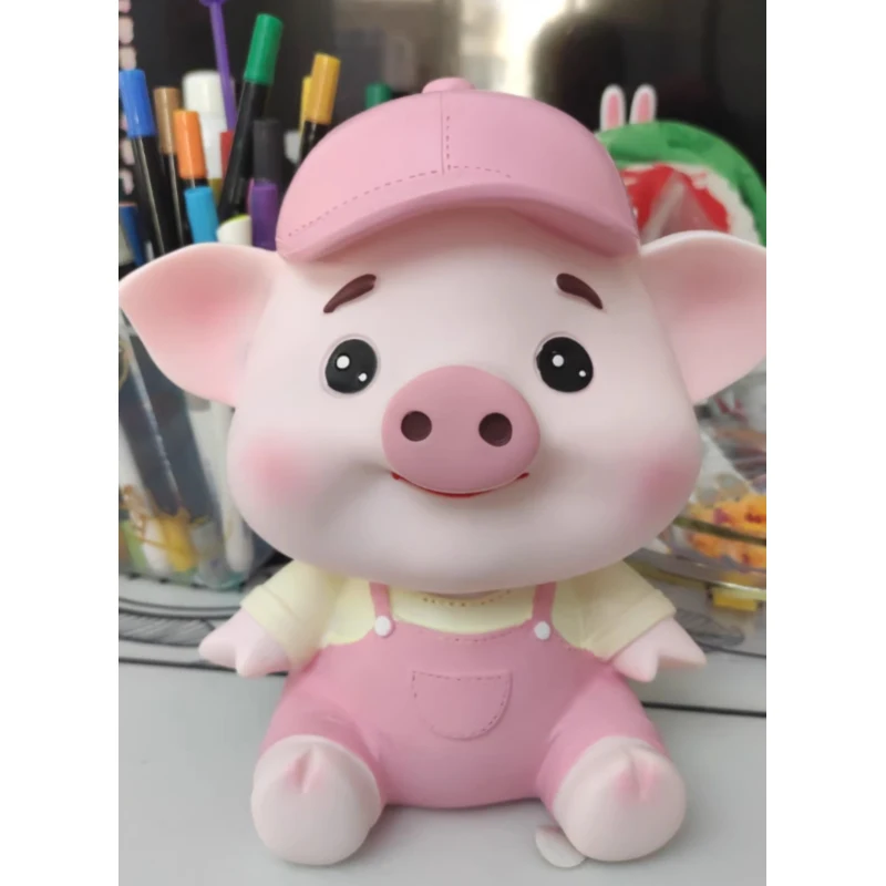 Unbreakable Soft Piggy Bank for Kids, Flexible Rubber Coin Bank, Drop-Resistant Money Saving Jar, Ideal Gift for Children's Day