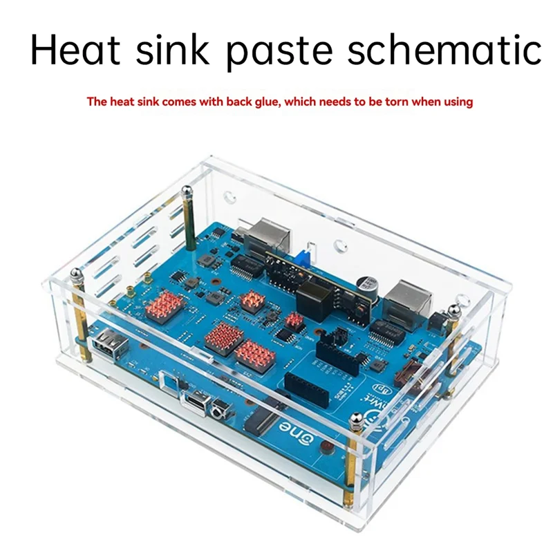 For Banana Pi Openwrt One Protect Case Forbanana Pi Openwrt One Acrylic Case Can Available External Antenna,Requisite