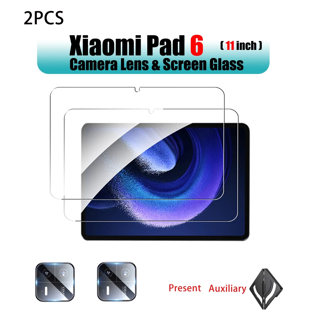 2pcs For Xiaomi Pad 7 Pro 11.2 6 6s Pro 12.4 Screen Protector Tempered Glass For Mi Pad 7 Pro 6 6s Protective Film Accessories