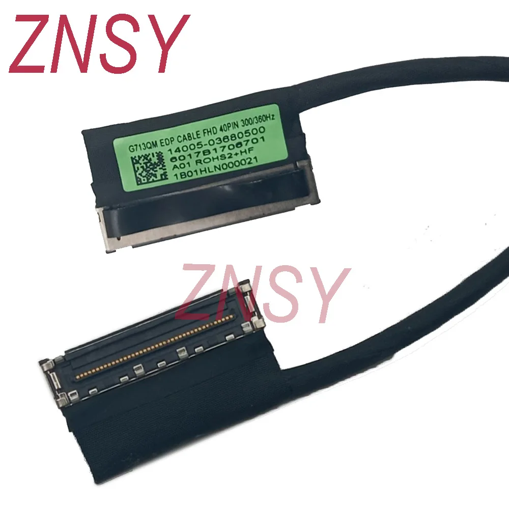 144HZ 300HZ Laptop LCD Screen Cable For Asus ROG Strix G17 G713 G713QE G713IM IH G713RW RX 14005-03680500 03680400 6017B1706701