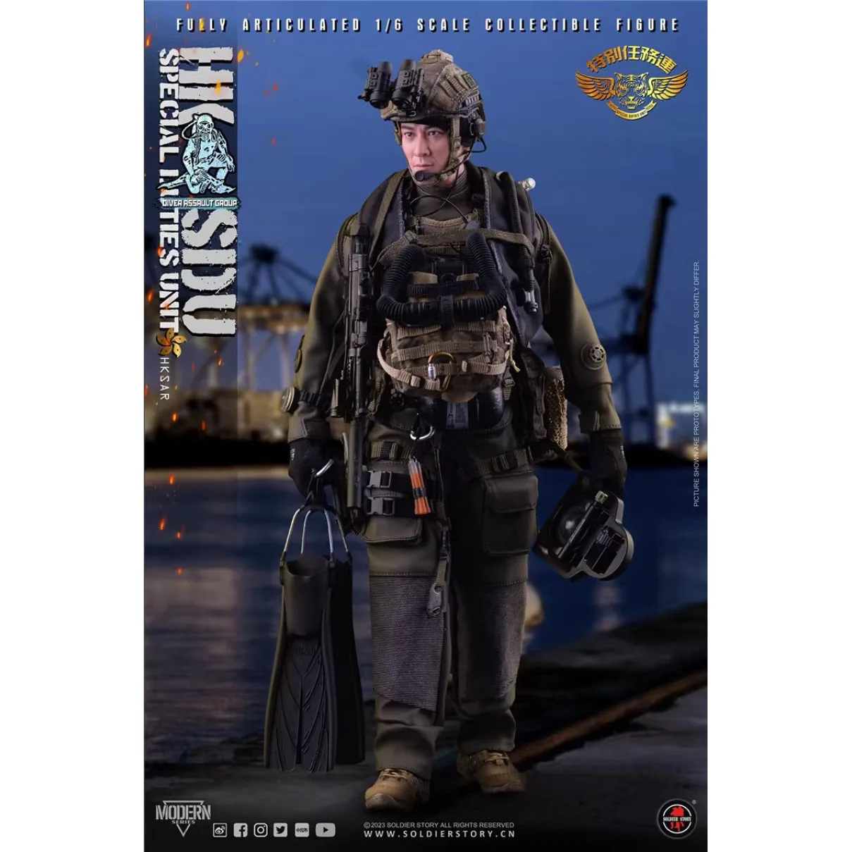 Goods in Stock 100% Original Soldierstory SS131 132 1/6 Water Attack Team Male Soldier Action Model Art Collection Toy Gifts