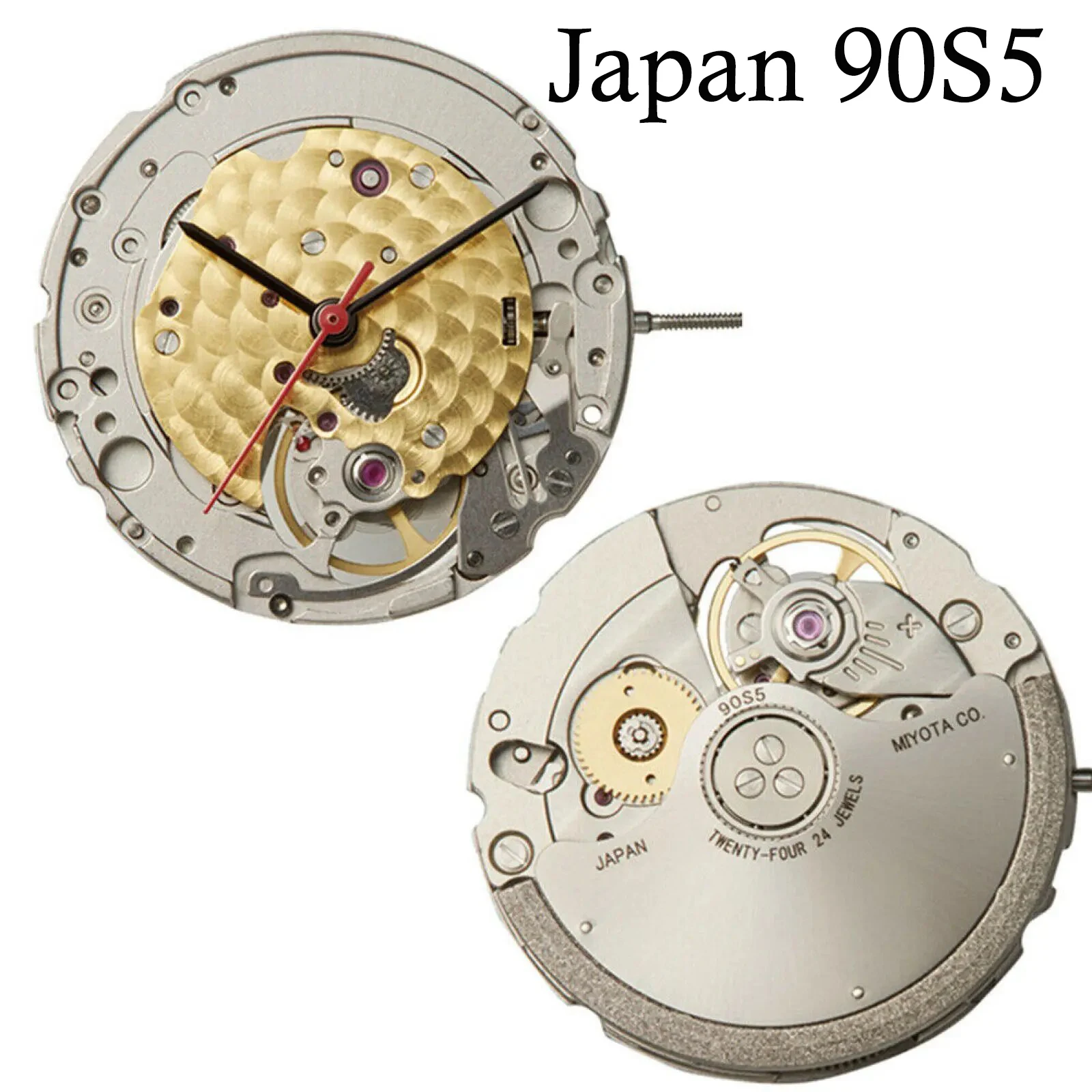 

Automatic Mechanical for 90S5 Watch Movement 24 Jewels Watch Accessories For Watchmaker