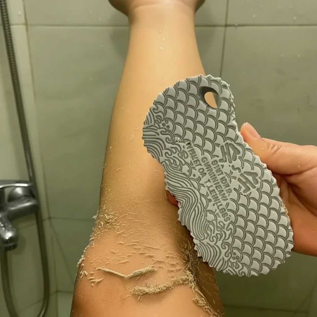 Painless Bath Sponge Brush Exfoliating Scrubber Magic Rub Mud Sponge For Adults Baby Kids Household Shower Scrub Cloth Bathing