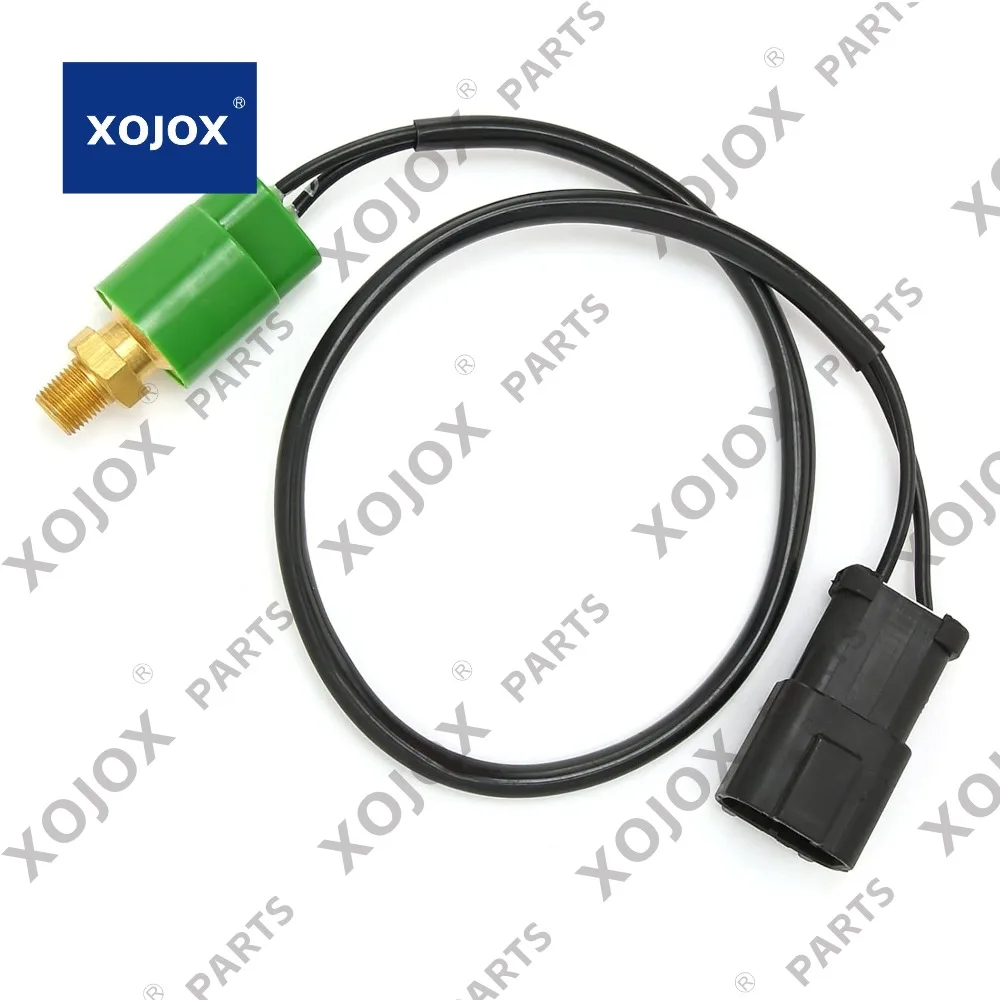 

XOJOX Pressure Sensor Replacement, CAT E320B C 106 0180, Nylon Steel Oil Switch, 6 36V Wide Application for Excavator Accessorie