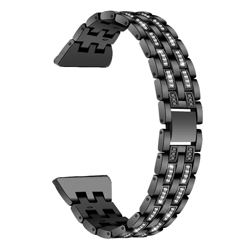 سوار معدني ل COLMI P81 P73 P30 P42 الماس حزام الساعات ل Colmi C80 C60 C61 معصمه ل Colmi P28 زائد حزام Correa reloj