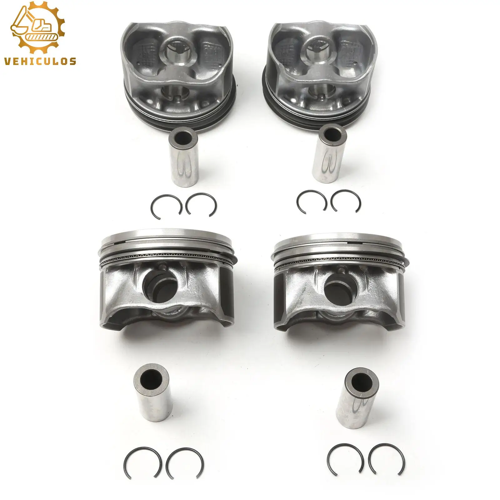 E03C107065 EA111 Engine Pistons & Rings Set STD 76.5mm Fit For VW Jetta 1.6L CLRA 2011-2016